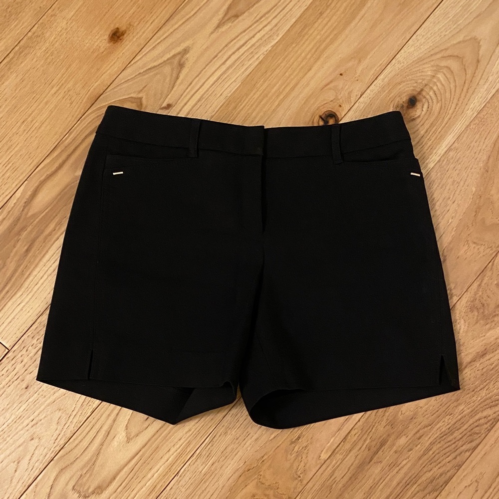 White House Black Market Elegant Black Shorts